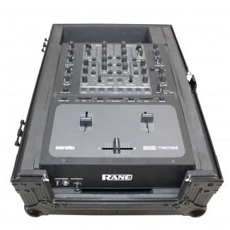 ProX XS-M10BL Mixer Case For Large Format 10 DJ Mixers In Black On Black - Red One Music