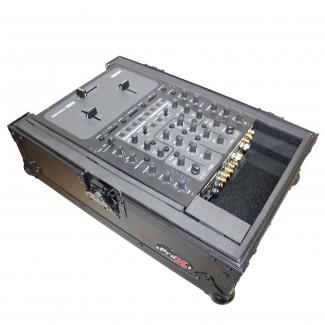 ProX XS-M10BL Mixer Case For Large Format 10 DJ Mixers In Black On Black - Red One Music