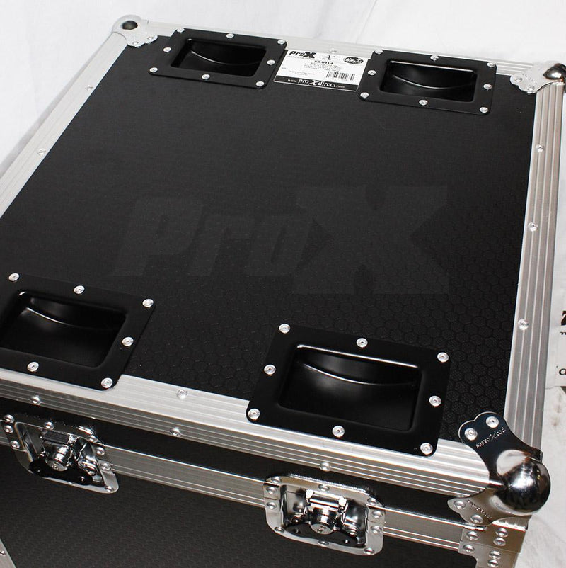 Prox XS-UTL4 Half Trunk Utility Flight Case With Casters - Red One Music
