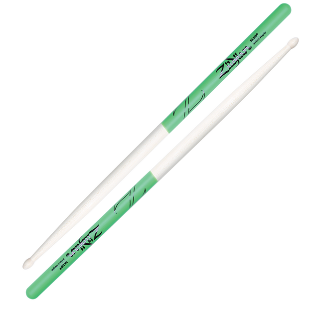 Zildjian Z5AMDG 5A Maple Green DIP Drumsticks