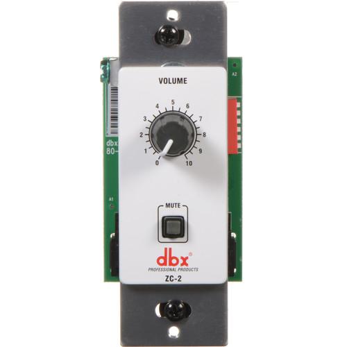 Dbx Zc-2 Rotary Volume Control With Mute Function For Driverack And Zonepro - Red One Music