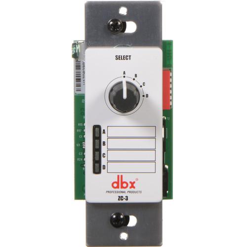 Dbx Zc-3 Program  Source Selector For Driverack And Zonepro - Red One Music