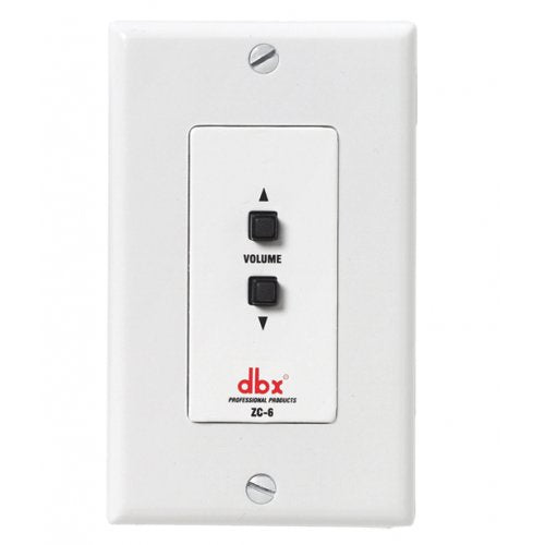 Dbx Zc6 Wall-mounted Zone Controller - Red One Music